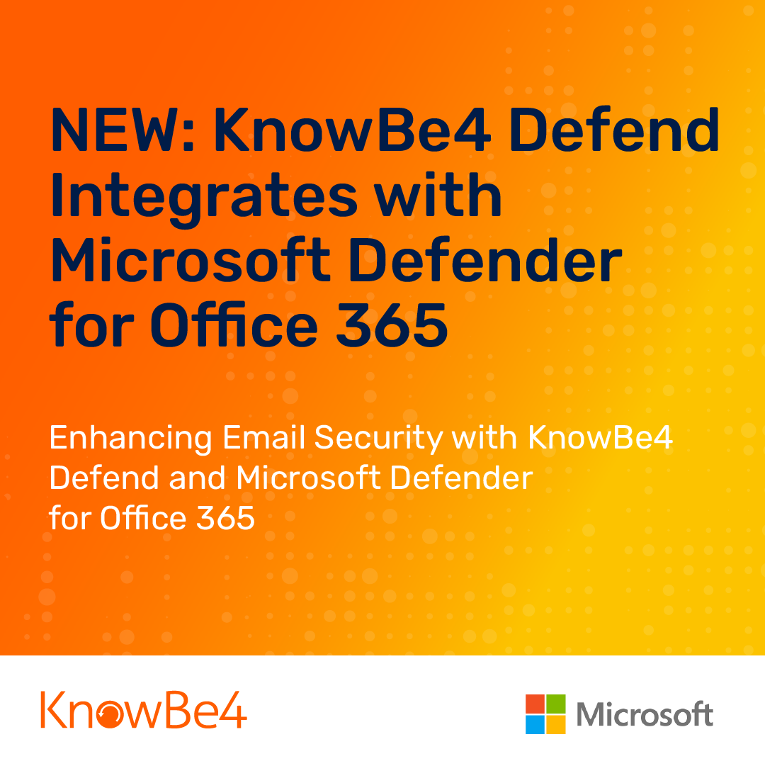 KnowBe4 Collaborates With Microsoft to Strengthen Email Security Through Strategic Integration