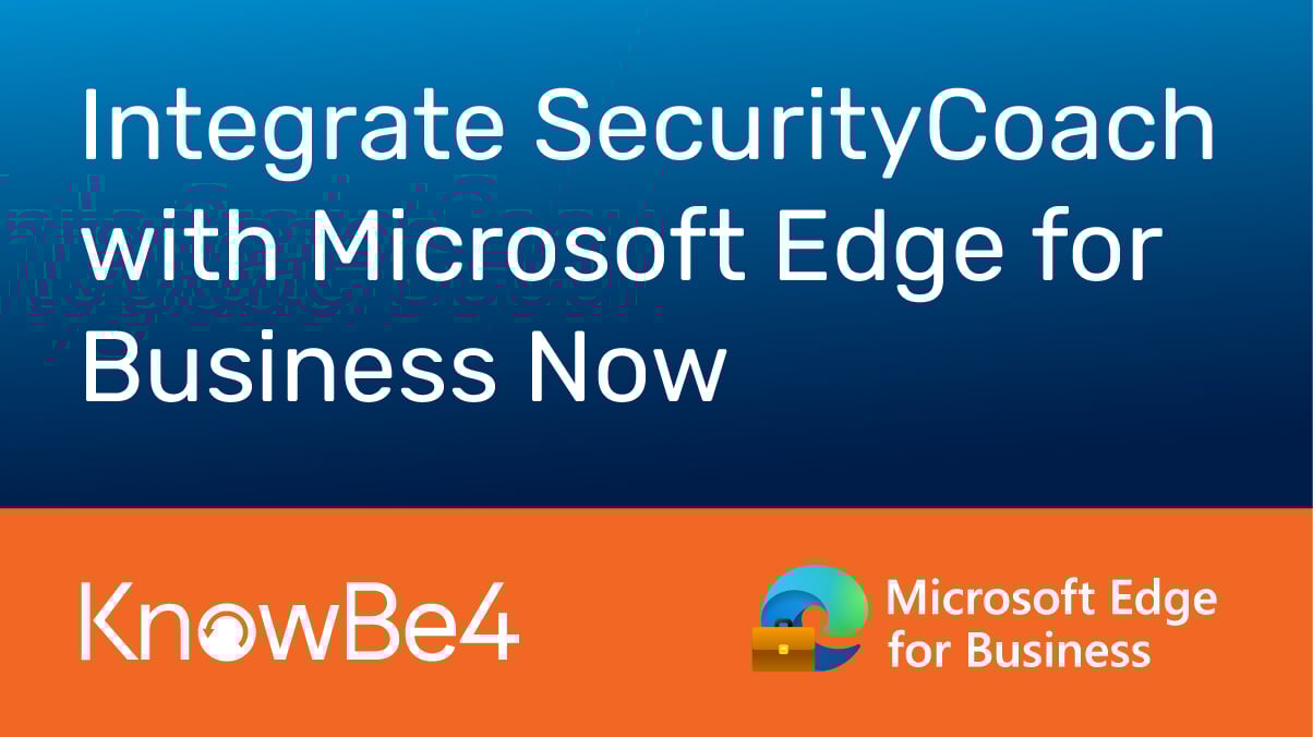 KnowBe4 Collaborates With Microsoft To Tackle Risky Online Behaviors